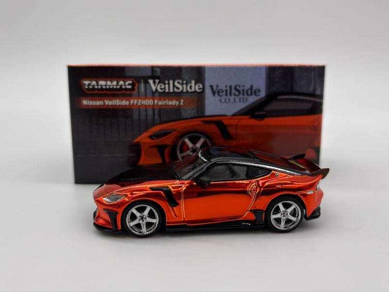 Tarmac Works Nissan Veilside FFZ400 Fairlady Z Orange Chase
