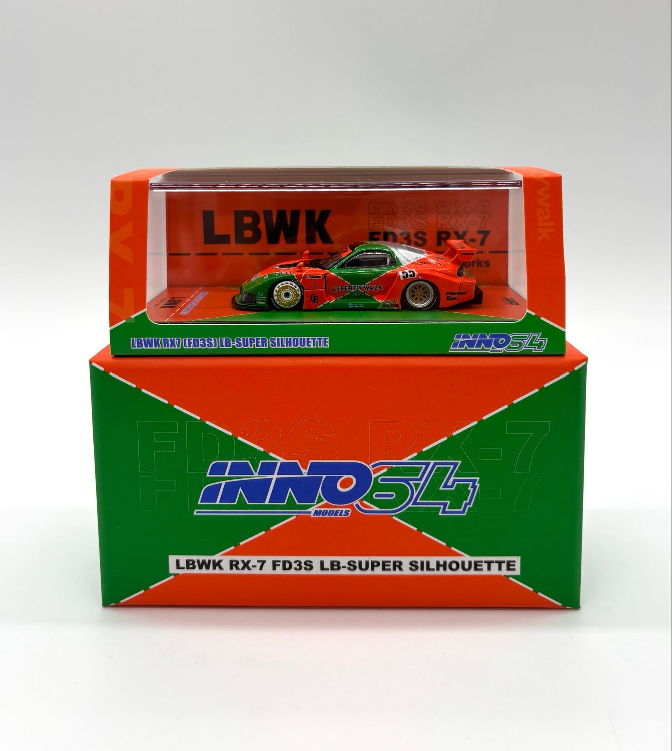[UNSEALED] INNO64 LBWK RX-7 FD3S LB-Super Silhouette | 2024 Malaysia Diecast Expo