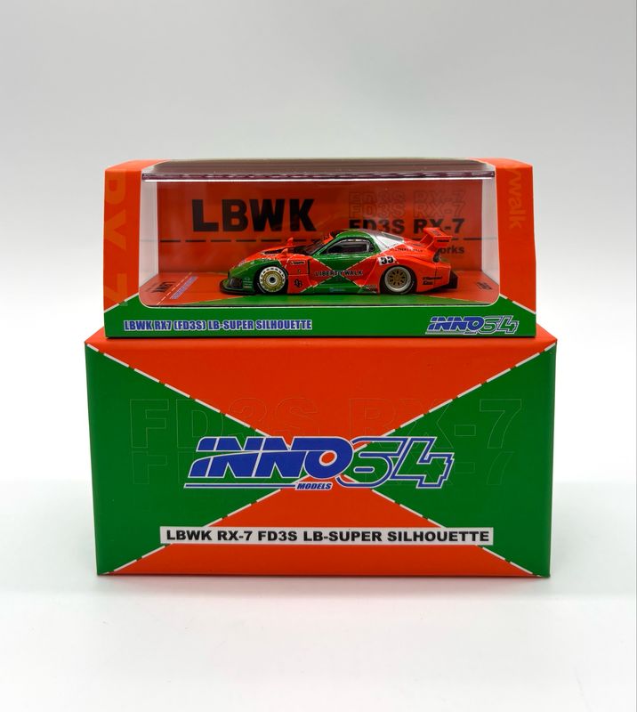 [UNSEALED] INNO64 LBWK RX-7 FD3S LB-Super Silhouette | 2024 Malaysia Diecast Expo