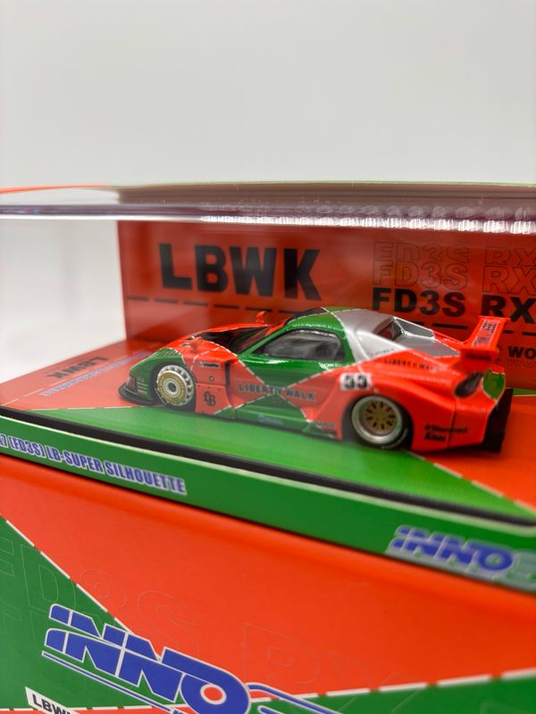 [UNSEALED] INNO64 LBWK RX-7 FD3S LB-Super Silhouette | 2024 Malaysia Diecast Expo