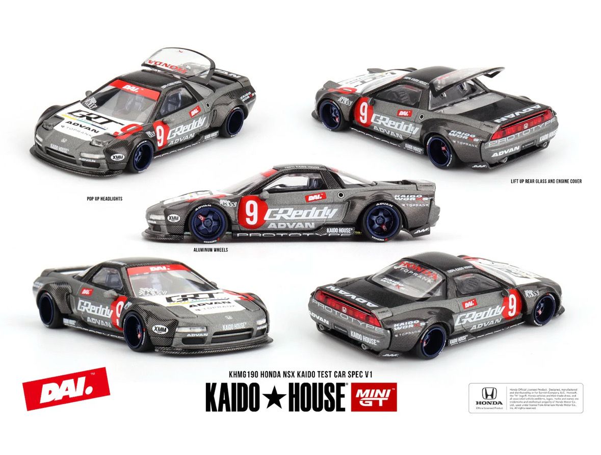 KAIDOHOUSE Honda NSX Kaido Test Car Spec V1 (KHMG190) KAIDOHOUSE Honda NSX Kaido Test Car Spec V1 (KHMG190)