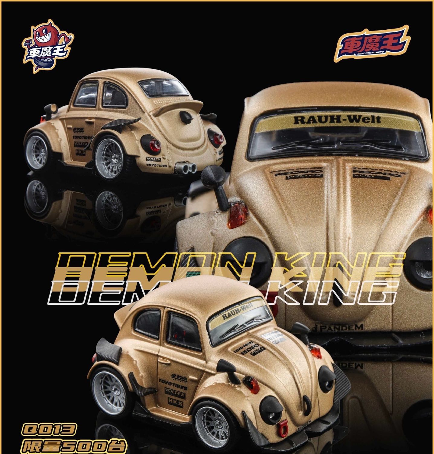 [PREORDER] Demon King RWB Beetle Gold | 2026 Hobby Expo China