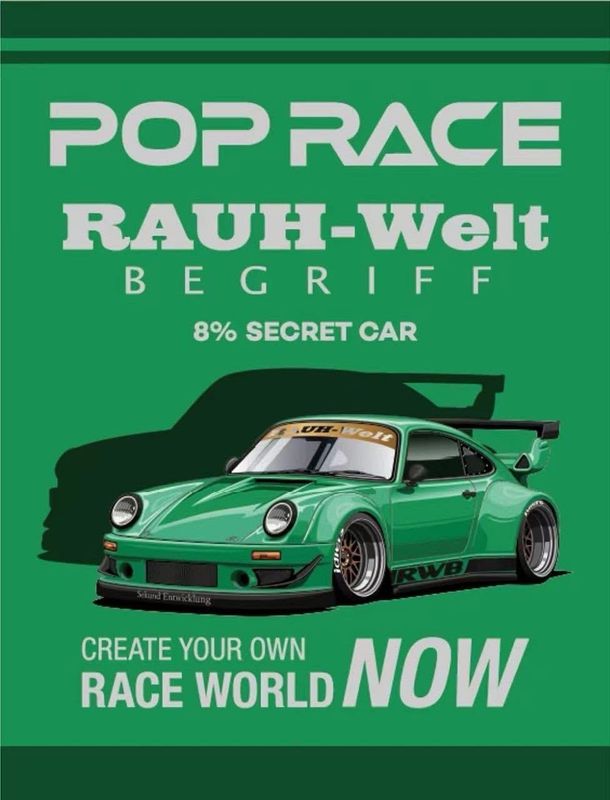 [PREORDER] POP RACE RWB 930 Green | Chance of Chase | 2026 Hobby Expo China