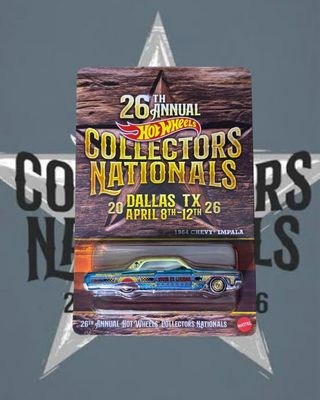 ホットウィール　COLLECTORS NATIONALS IMPALA Hot Wheels 1964 Chevy Impala | 26th Annual Hot Wheels Collector