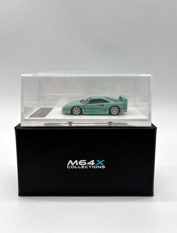 M64X Resin 1/64 Ferrari F40 Verde Pallido Edition