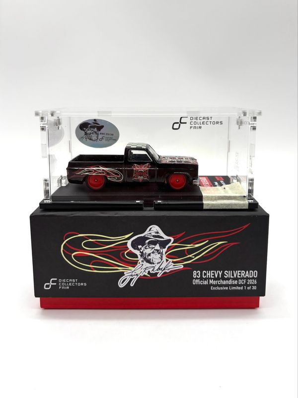 Larry Wood Custom Hot Wheels 83’ Chevy Silverado Official Merchandise | Diecast Collectors Fair 2026