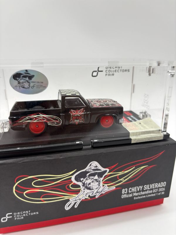 Larry Wood Custom Hot Wheels 83’ Chevy Silverado Official Merchandise | Diecast Collectors Fair 2026