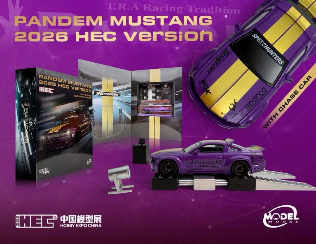 [PREORDER] Model Model 1/64 Pandem Mustang | Chance of Chase | 2026 Hobby Expo China