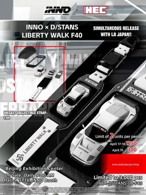 PREORDER] INNO64 x D/Stans Liberty Walk F40 White | Chance of