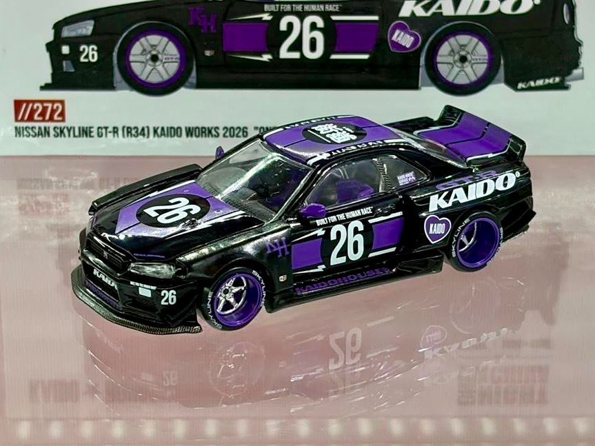 PREORDER] KAIDOHOUSE Nissan Skyline GT-R (R34) Kaido Works 2026