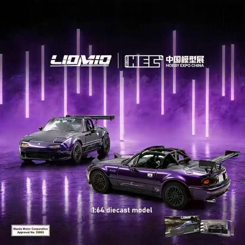 [PREORDER] LIO MIO by Model Model Mazda Miata MX-5 Purple | Chance of Chase | 2026 Hobby Expo China
