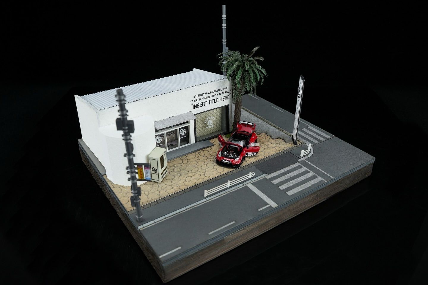 Motorhelix x Liberty Walk Nagoya HQ Store Diorama | 2026 Hobby