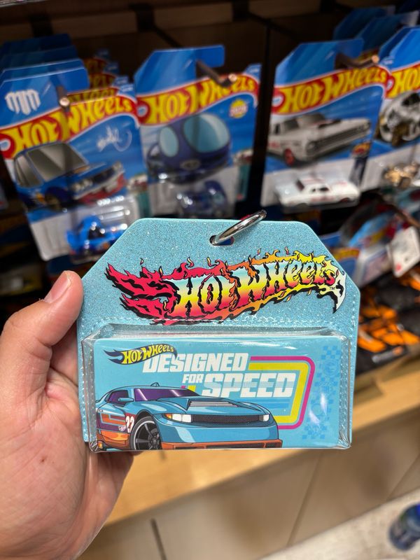 [PREORDER] Hot Wheels x Miniso Exclusive Blue Keychain Car Display