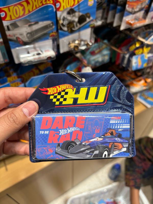 [PREORDER] Hot Wheels x Miniso Exclusive Dark Blue Keychain Car Display