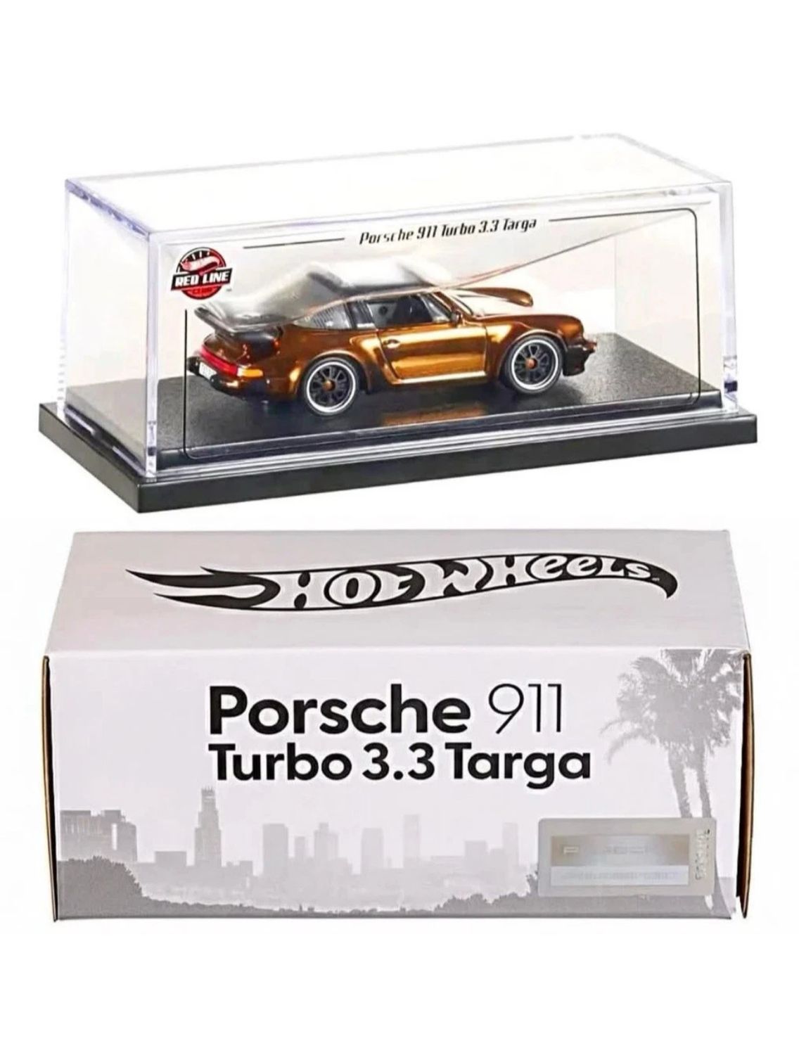 [PREORDER] Hot Wheels RLC '88 Porsche 911 Turbo 3.3 Targa Red Line Club | Chance of Chase