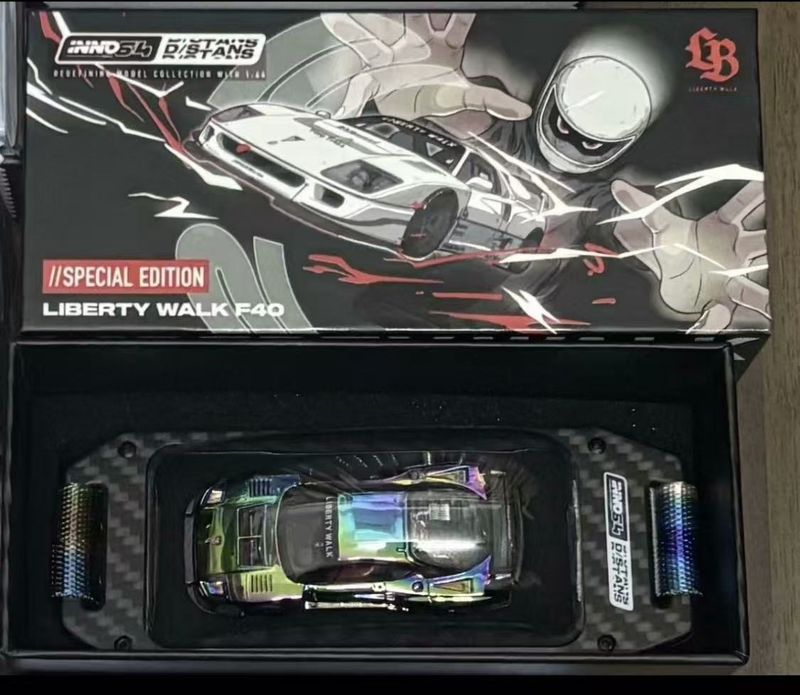 [PREORDER] INNO64 x D/Stans Liberty Walk F40 Iridescent Chase | 2026 Hobby Expo China