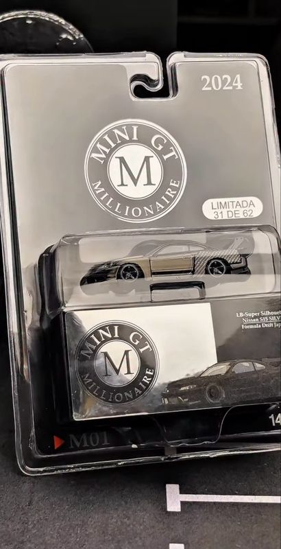 [PREORDER] 2024 MINI GT Millionaire Basil LB Super Silhouette Nissan S15 Silvia Formula Drift Japan | Custom Blister Card