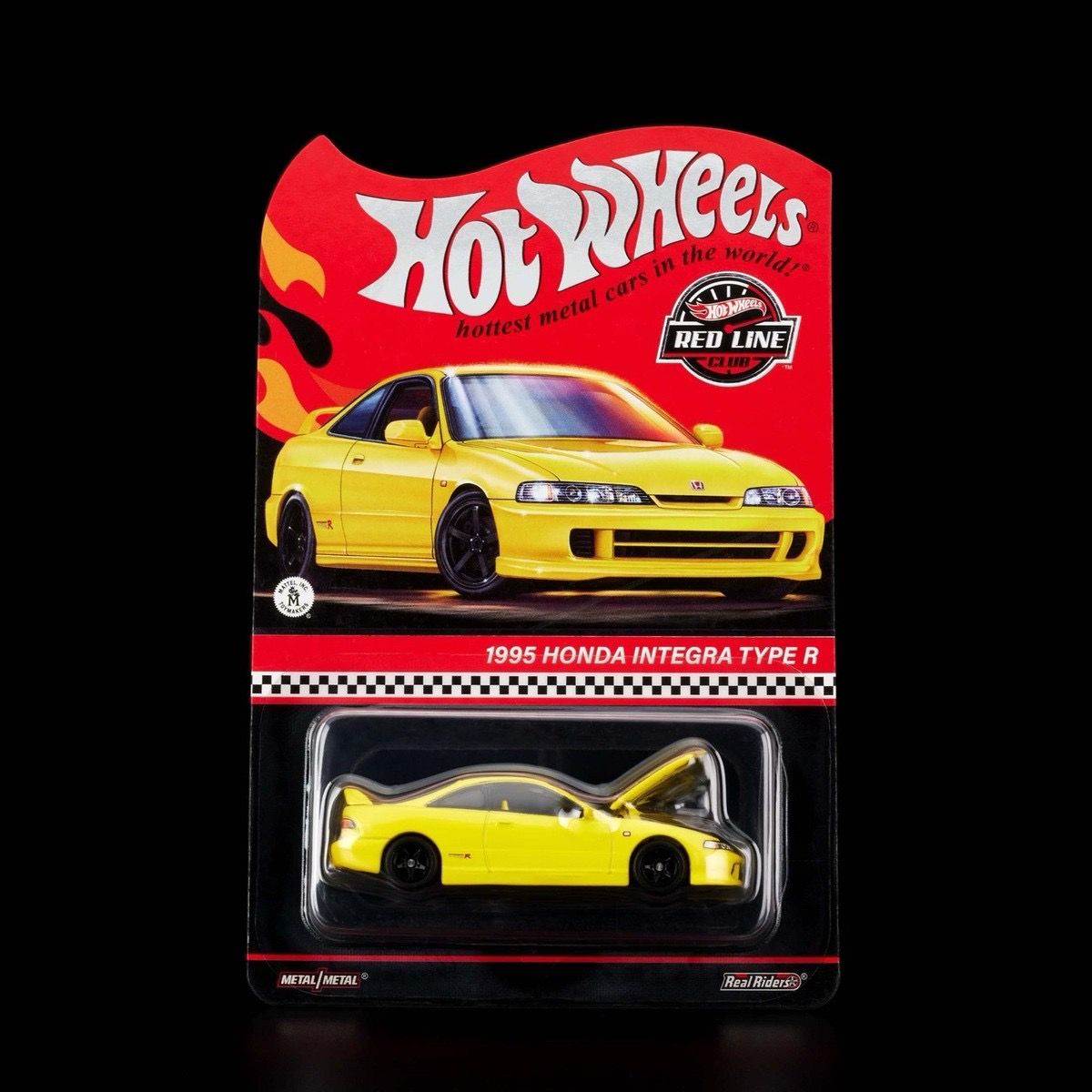 Hot Wheels RLC Exclusive 1995 Honda Integra Type R Yellow