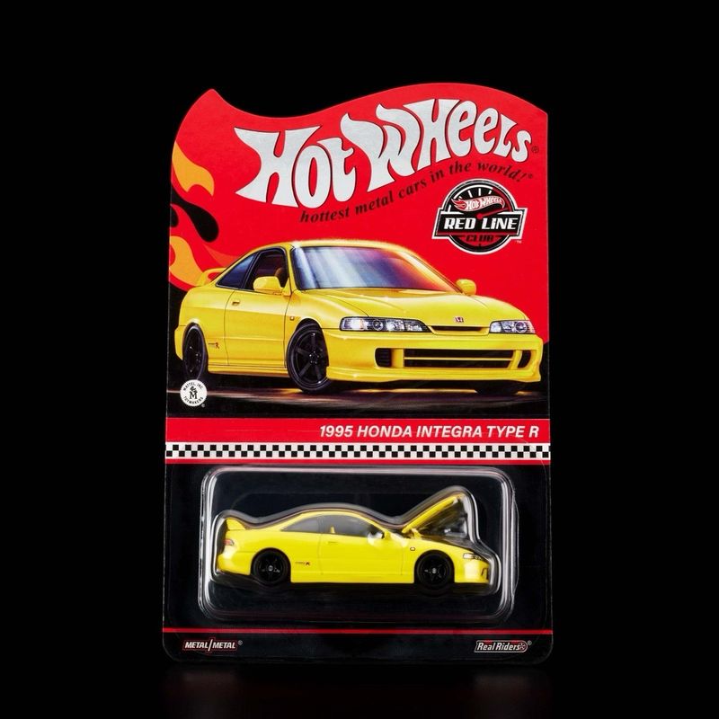Hot Wheels RLC Exclusive 1995 Honda Integra Type R Yellow