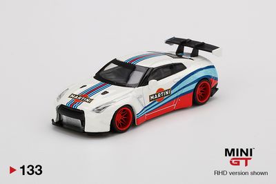 MINI GTLB★WORKSNissanGT-R Martini Racing 133 MINI GT LB☆WORKS Nissan GT-R Martini Racing Blister