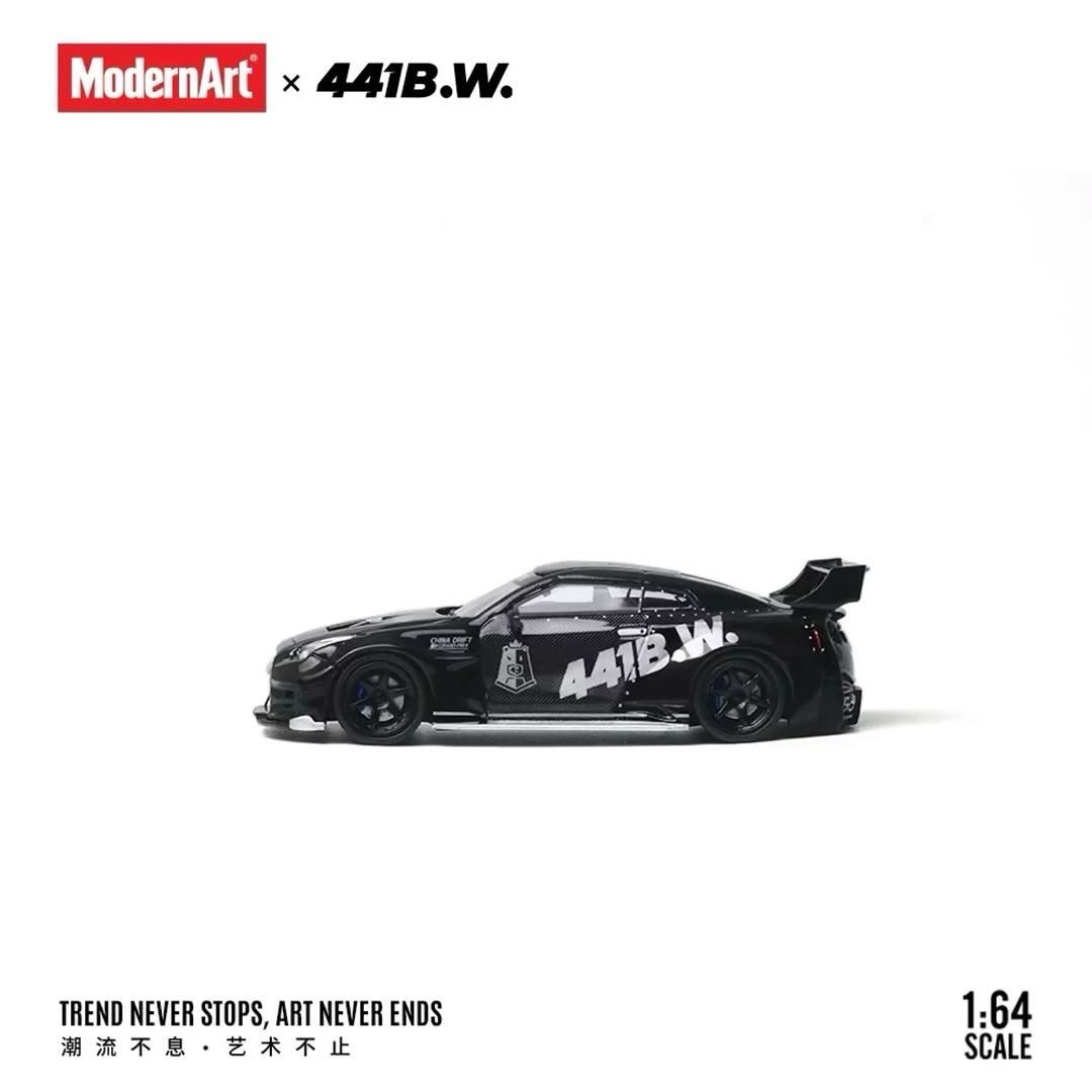 ModernArt x 441B.W Nissan R35 LB Black Drift Bear Livery