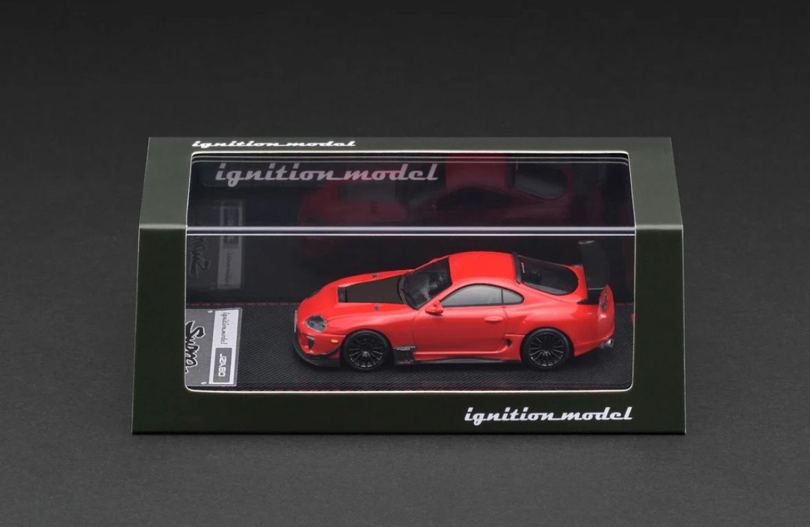 Ignition Model 1/64 Toyota Supra (JZA80) RZ Red IG3882