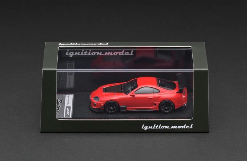 Ignition Model 1/64 Toyota Supra (JZA80) RZ Red IG3882