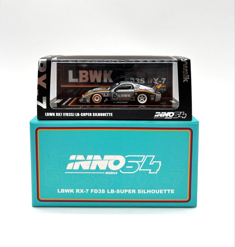 INNO64 LBWK RX7 (FD3S) LB-Super Silhouette Zamac Chase | 2024 Hobby Expo China