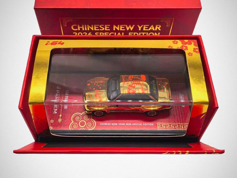 INNO64 BMW E30 Pandem Rocket Bunny Year of The Horse Gold Chase | 2026 Chinese New Year