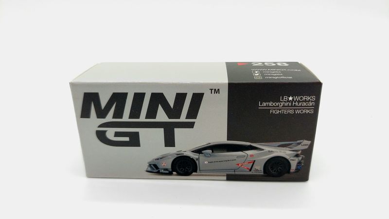 [UNSEALED] #258 MINI GT LB★WORKS Lamborghini Huracán FIGHTER WORKS