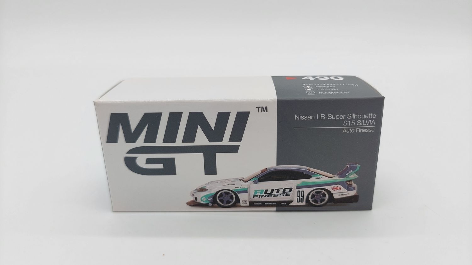 [UNSEALED] #490 MINI GT LB-Super Silhouette S15 SILVIA Auto Finesse