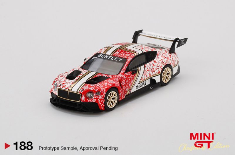 #188 Bentley Continental GT3 Christmas Edition 2020 (Signed)