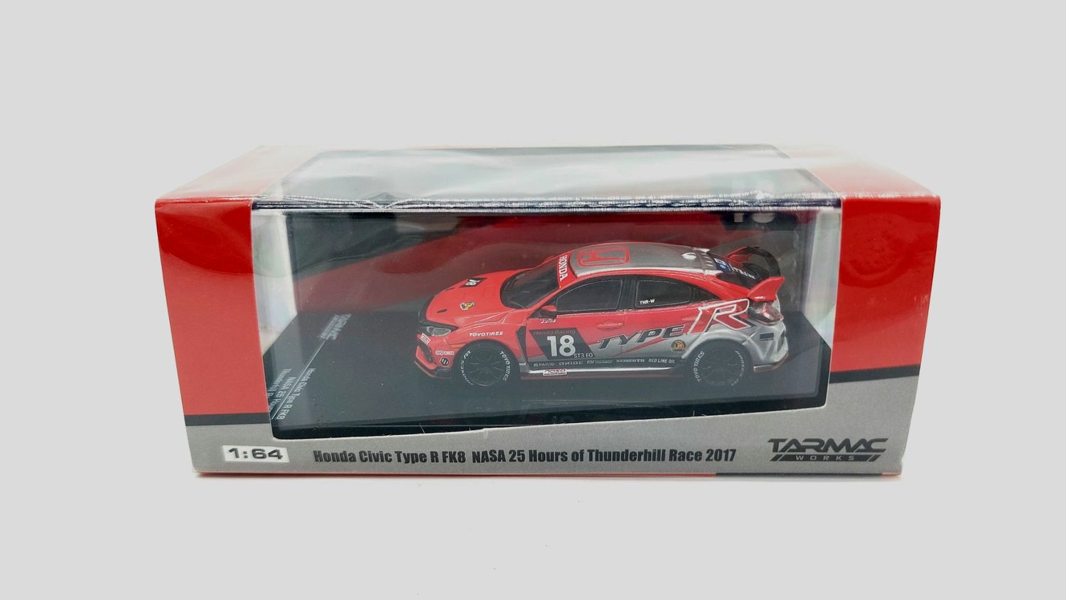 Tarmac Works Honda Civic Type R FK8 NASA 25 Hours of Thunderhill Race 2017