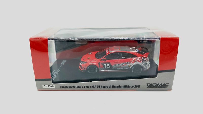 Tarmac Works Honda Civic Type R FK8 NASA 25 Hours of Thunderhill Race 2017 Tarmac Works Honda Civic Type R FK8 NASA 25 Hours of Thunderhill Race 2017