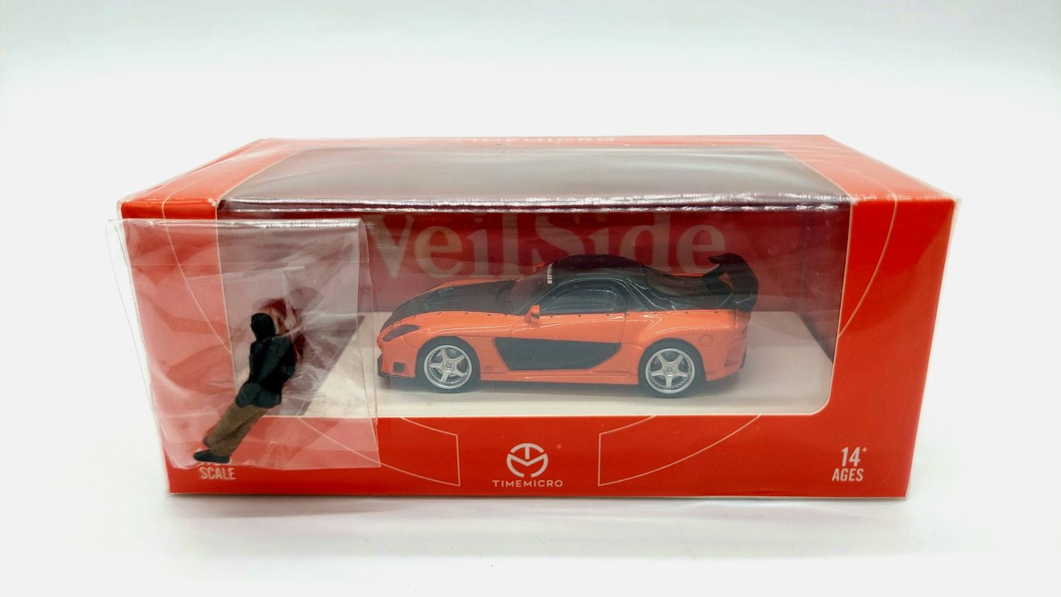 Time Micro Mazda RX-7 Veilside with Han Figurine