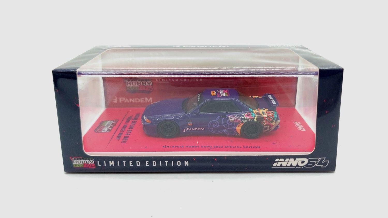 INNO64 Malaysia Hobby Expo 2023 R32 Rocket Bunny Purple
