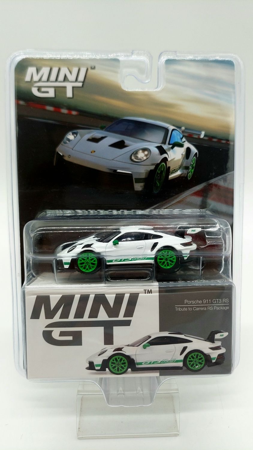 #827 MINI GT Porsche 911 (992) GT3 RS Tribute to Carrera RS Package | Blister Version 