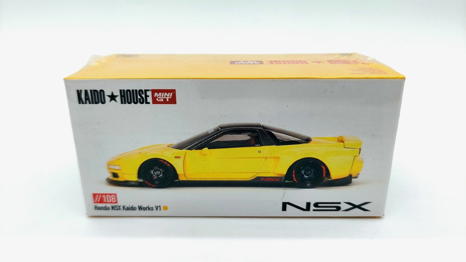 KAIDOHOUSE Honda NSX Kaido WORKS V1 Yellow (KHMG108)