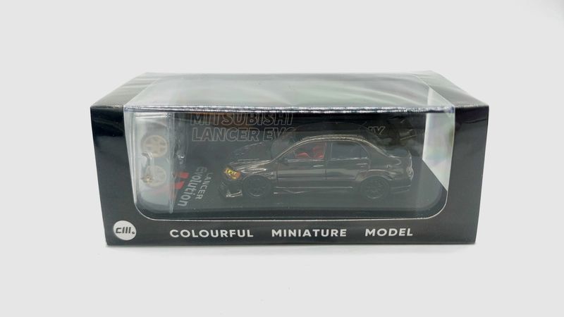 CM Model Mitsubishi Lancer Evolution IX Voltex Chrome Black | 2025 Malaysia Diecast Expo (MDX)