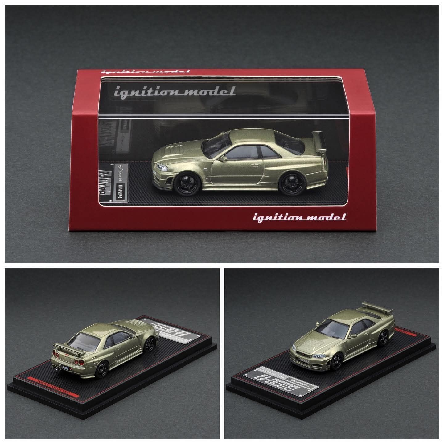 Ignition Model Nissan Nismo GT-R Z-Tune Green Metallic