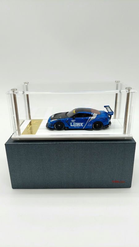 MYC Collection Resin Model GT-R R35 LB Works Modified Type 2.0 Liberty Walk Blue
