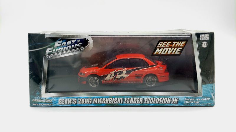Greenlight Hollywood 1:43 Sean's Mitsubishi Lancer Evolution IX