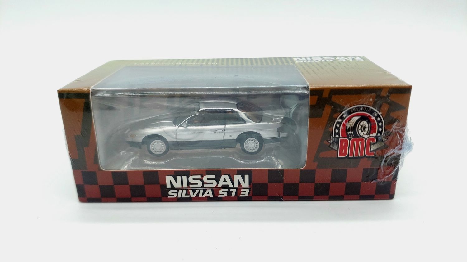 BMC Model Nissan Silvia S13 Silver/Grey (RHD)