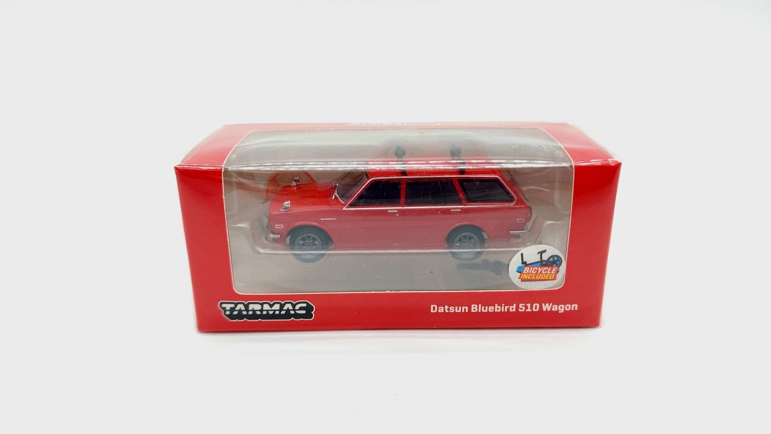Tarmac Works Datsun Bluebird 510 Wagon Red Tarmac Works Datsun Bluebird 510 Wagon Red