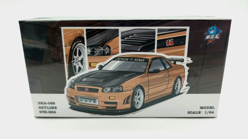 Demon King Nissan Skyline GT-R R34 Gold | 2026 Hobby Expo China (HEC) Demon King Nissan Skyline GT-R R34 Gold | 2026 Hobby Expo China (HEC)