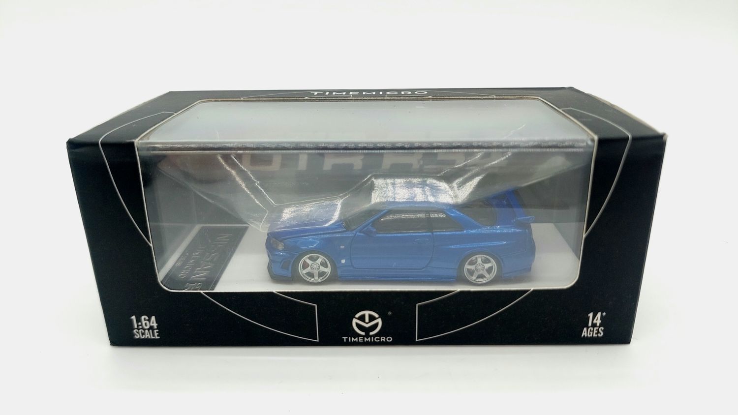 [UNSEALED] Time Micro Nissan Skyline GT-R (R34) Bayside Blue