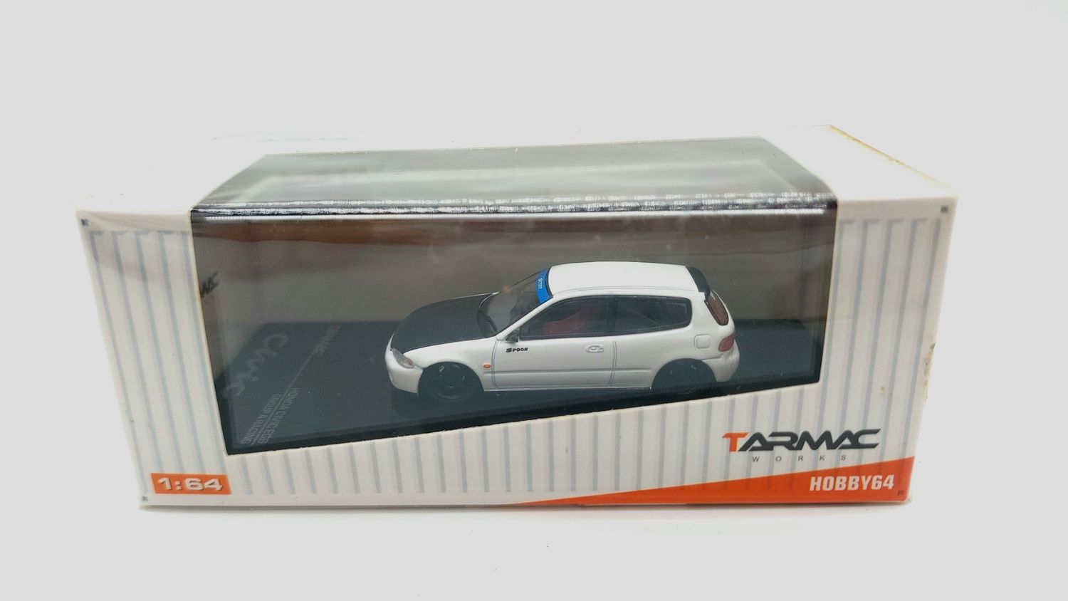 Tarmac Works Honda Civic EG6 Gr.A Racing White