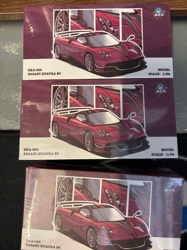 Demon King 1/64 Pagani Huayra BC Purple | 2026 GT Show