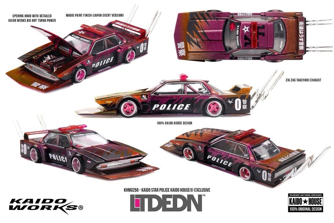 [PREORDER] KAIDOHOUSE LTD EDN Kaido Star Police Kaido House Exclusive (KHMG256)