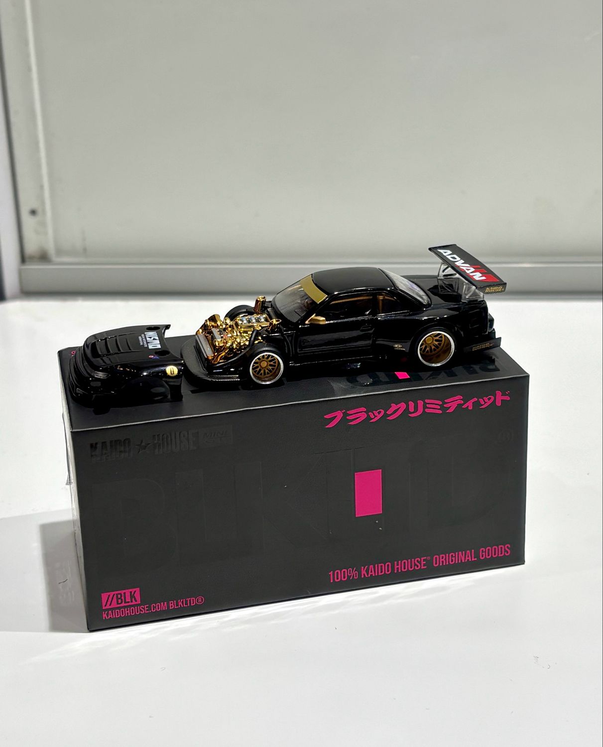 KAIDOHOUSE BLK LTD Nissan Silvia S13-R Kaido Works Black (KHMG233) | 2026 Malaysia Diecast Expo KAIDOHOUSE BLK LTD Nissan Silvia S13-R Kaido Works Black (KHMG233) | 2026 Malaysia Diecast Expo